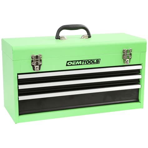 2-drawer metal portable tool box|12 inch metal tool box.